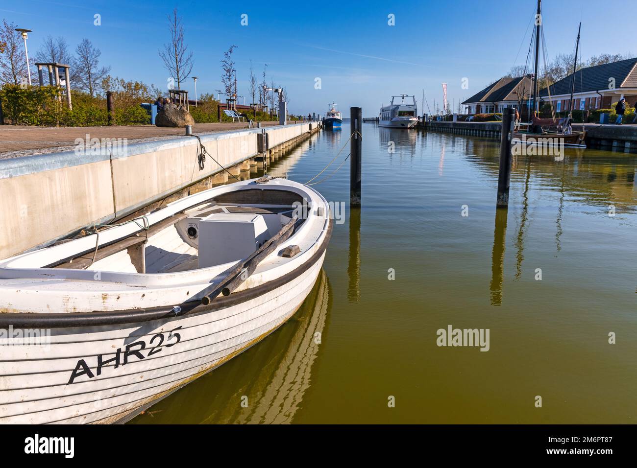 Hafen Wustrow Ostsee Foto Stock