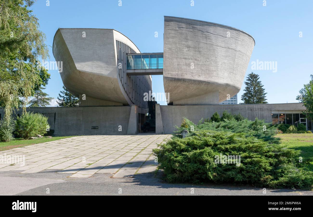 Banska Bystrica, Slovacchia - 3 settembre 2022 : Museo della rivolta nazionale slovacca a Banska Bystrica. Slovacchia. Foto Stock