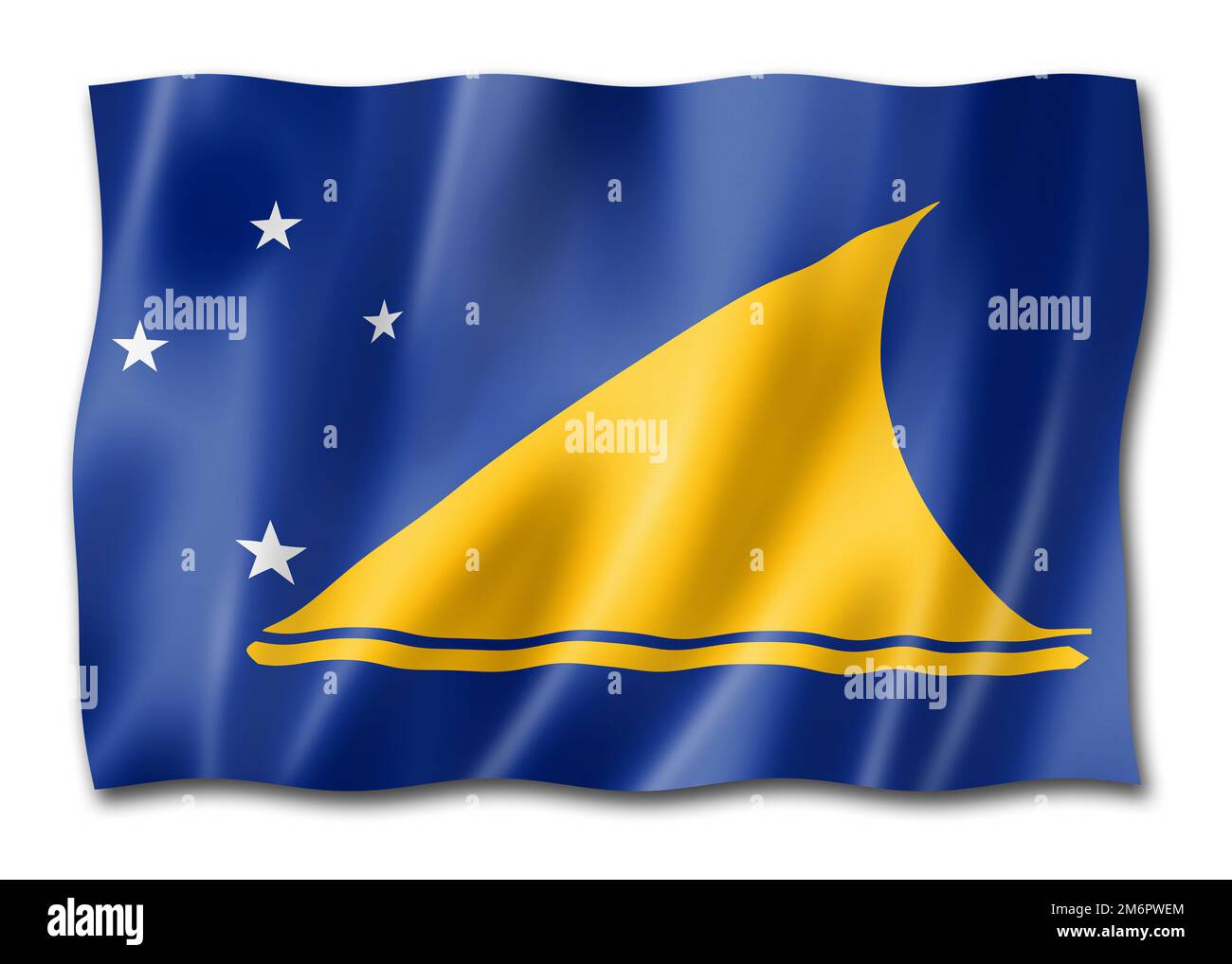 Bandiera del territorio Tokelau, Nuova Zelanda Foto Stock