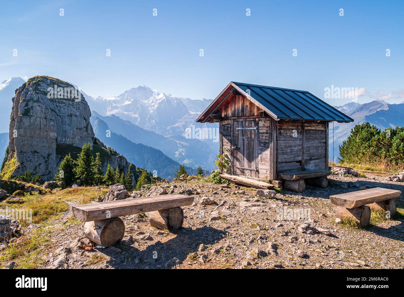 Schynighe Platte nell'Oberland Bernese Foto Stock