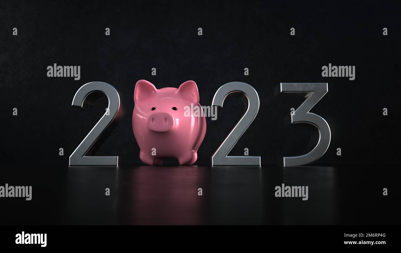 Piggy Bank 2023 Foto Stock
