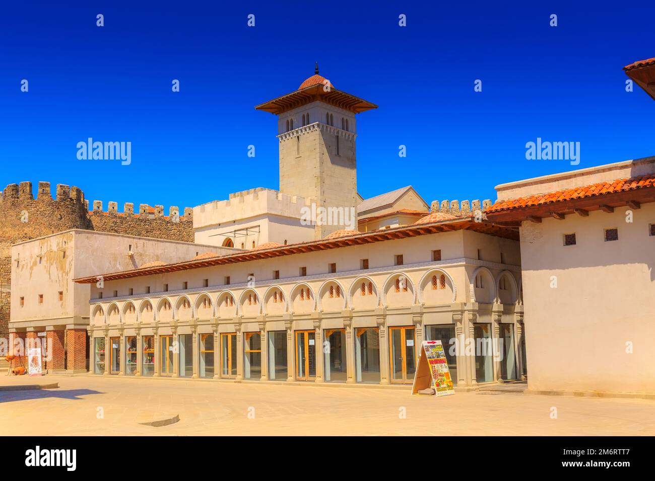 Rabat o Rabati fortezza a Akhaltsikhe, Georgia Foto Stock