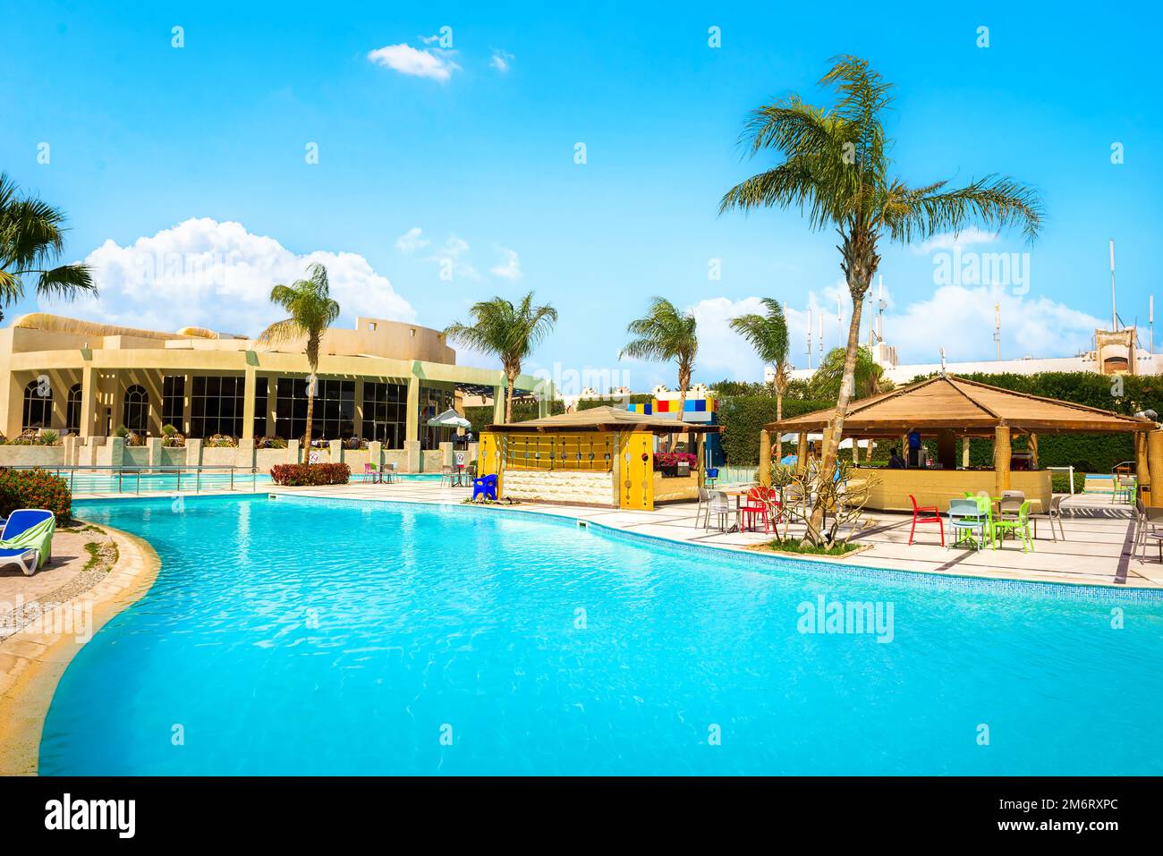 Egyptian piscina Foto Stock