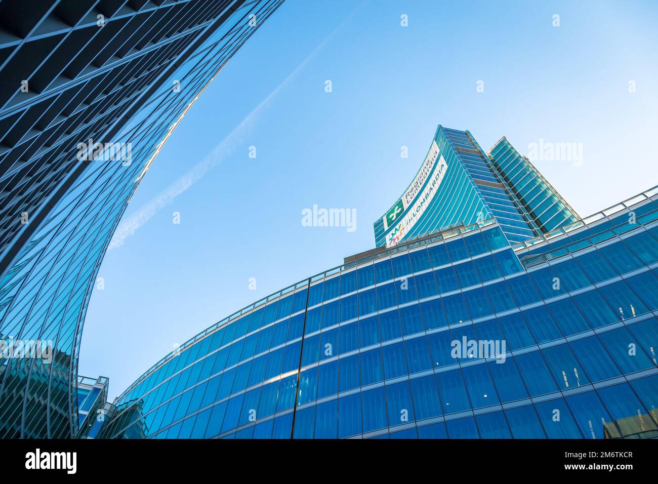 Lombardia (Lombardia) famoso grattacielo a Milano Foto Stock