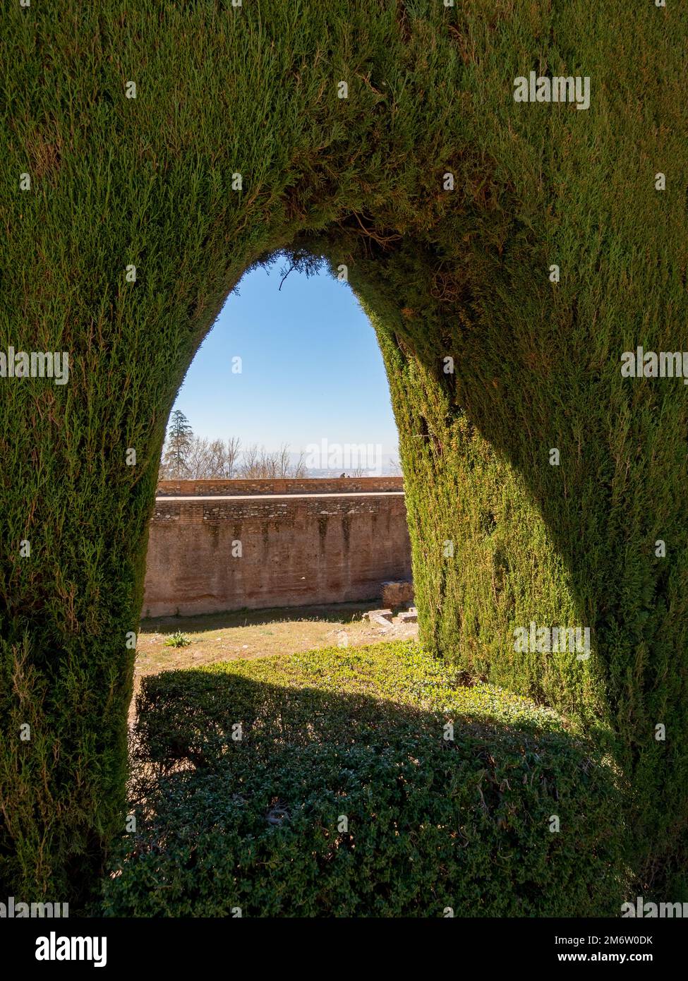Alhambra, Grenade, Andalousie, Espagne Foto Stock