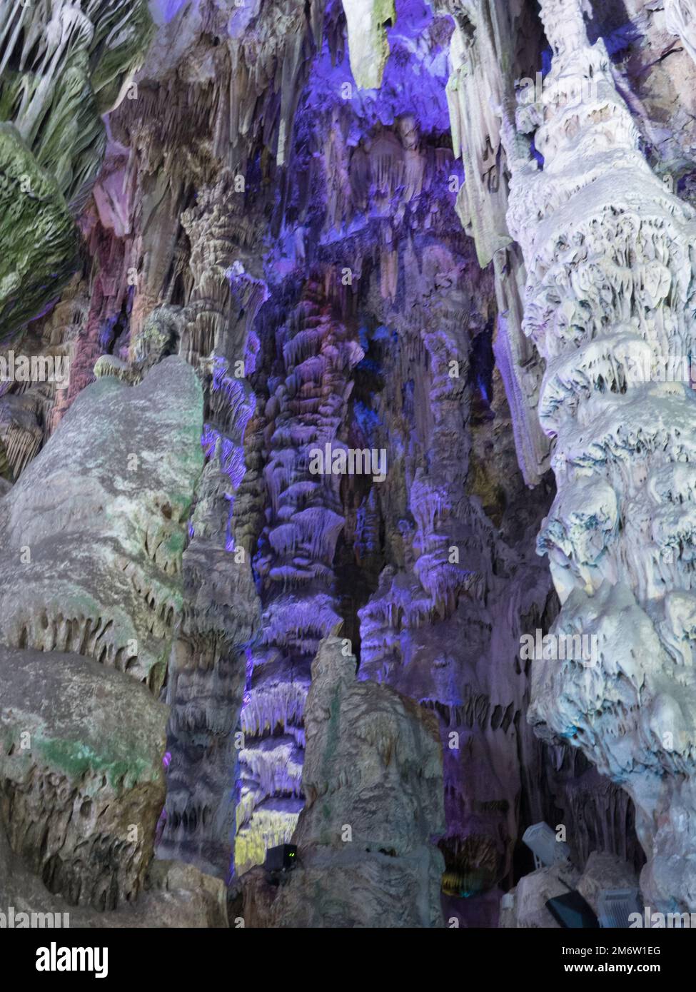 Grotte Saint Michel, Gibilterra, Angleterre Foto Stock