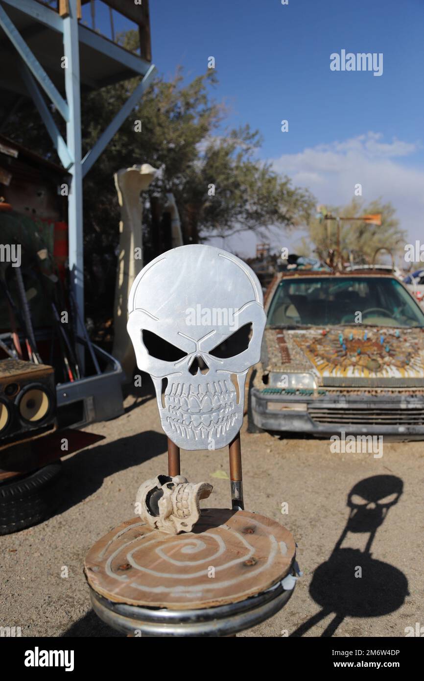 Arte di Slab City Foto Stock