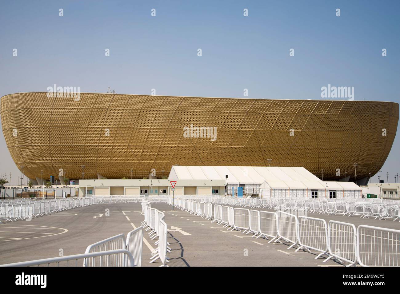 Doha, Qatar - 6 ottobre 2022: Coppa del mondo Stadio di Lusail Foto Stock