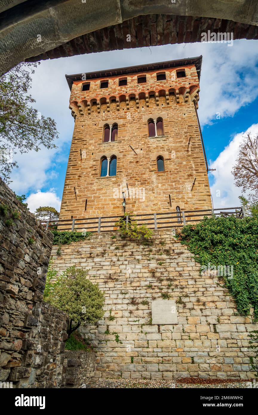 Castello di Trisobbio Foto Stock