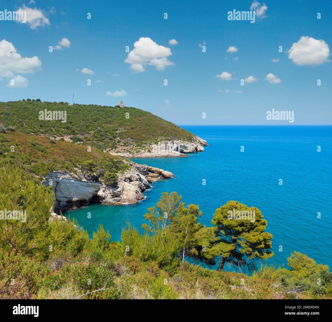 Estate Architello (Arch) di San Felice sul Gargano in Puglia, Italia Foto Stock