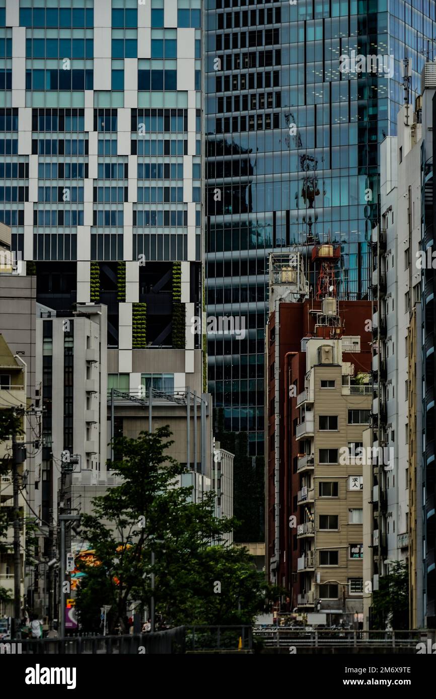 Piazza Scramble di Shibuya e torrente Shibuya Foto Stock