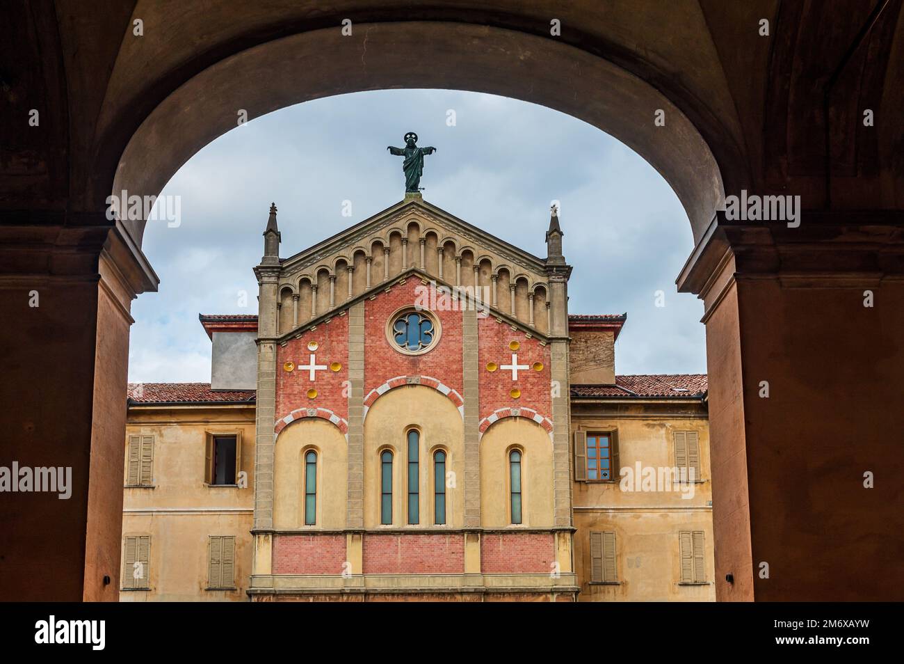 Edificio religioso ad Acqui Terme Foto Stock