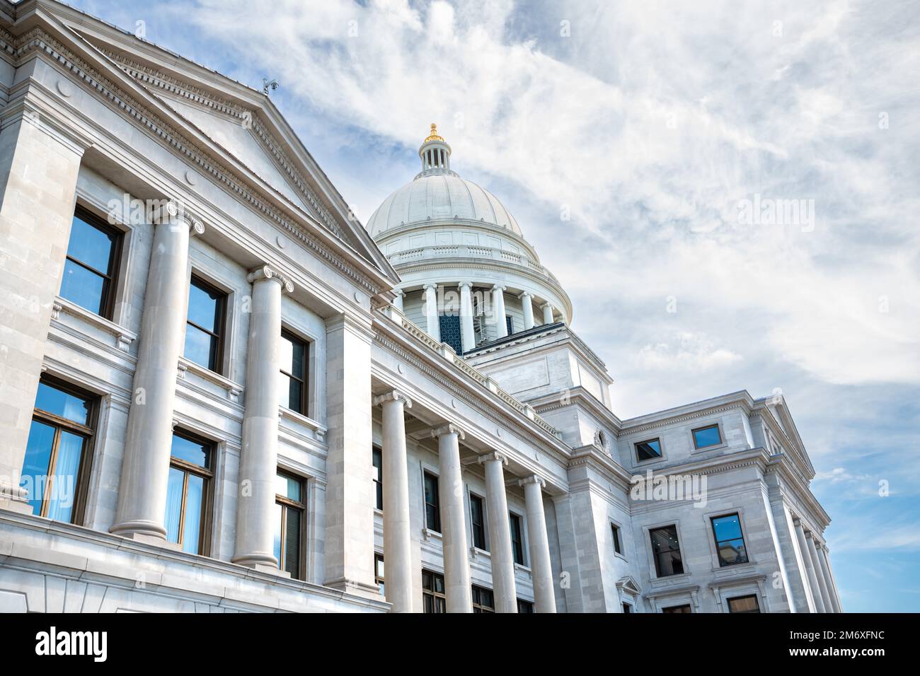 Il centro amministrativo di Little Rock, Arkansas Foto Stock