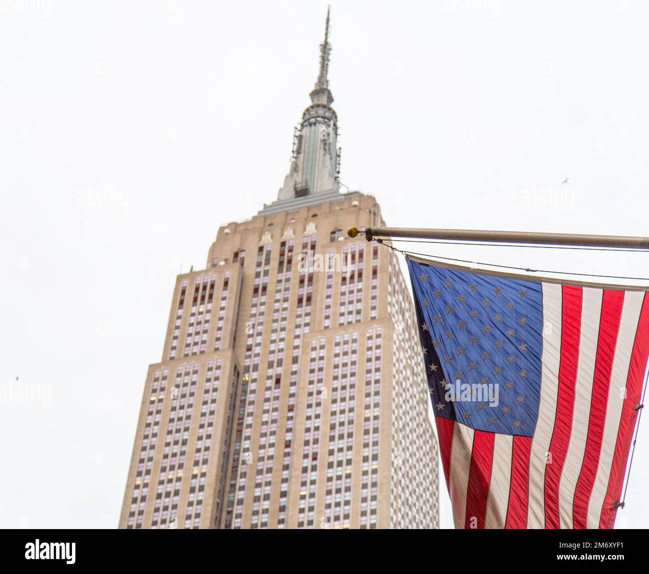 L'Empire State Building, New York City Foto Stock