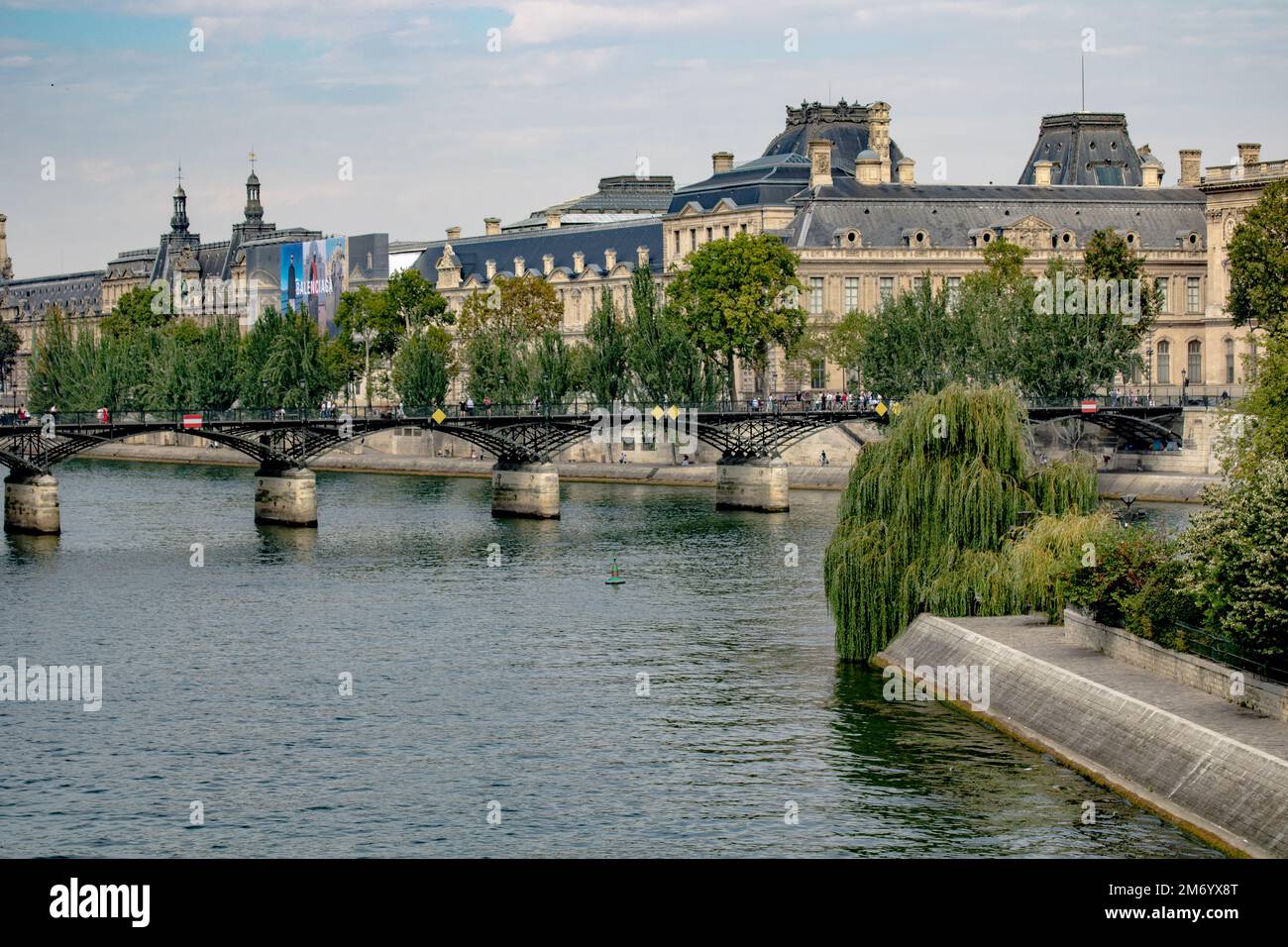 Fotografia di strada intorno alla Senna a Parigi. Foto Stock