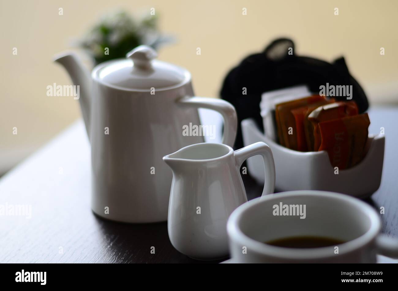 Tempo del caffè Foto Stock