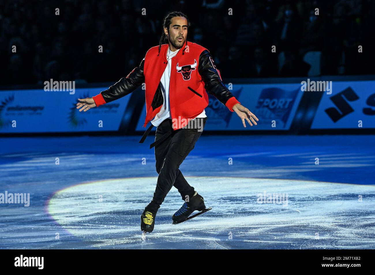 Bologna, Italia. 06th Jan, 2023. Philip Warren durante 2023 Bol su Ice – Plushenko and Friends, Ice Sports a Bologna, Italia, gennaio 06 2023 Credit: Independent Photo Agency/Alamy Live News Foto Stock