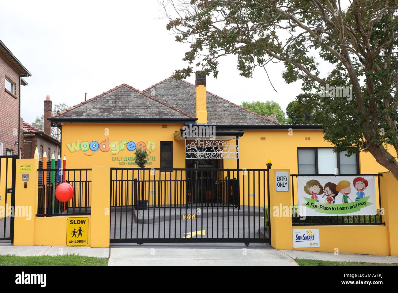 Woodgreen Early Learning Centre, Strathfield, Sydney, Australia Foto Stock