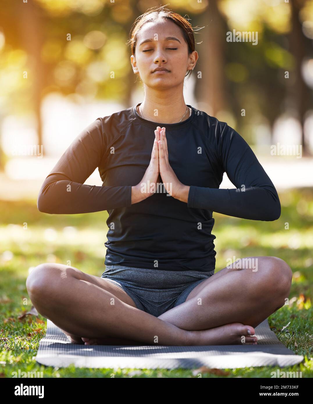Maglietta Da Yoga E Meditazione - Con Stampa Namaste E Posizione Loto - Foto 6