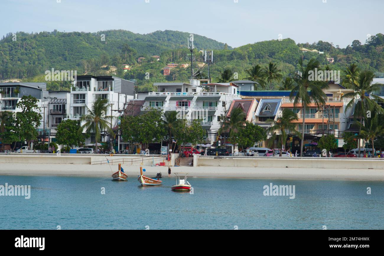 Waterside (Beachfront) Proprietà, Phuket, Thailandia Foto Stock