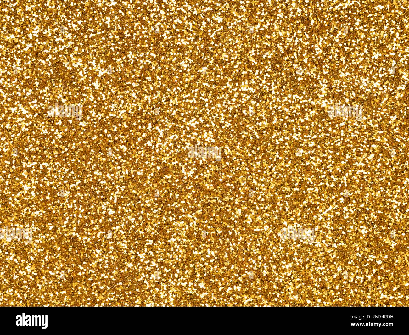 Oro glitter texture scintillante carta da imballaggio lucido sfondo per Natale, Natale, vacanza stagionale carta da parati decorazione, saluto, matrimonio Foto Stock