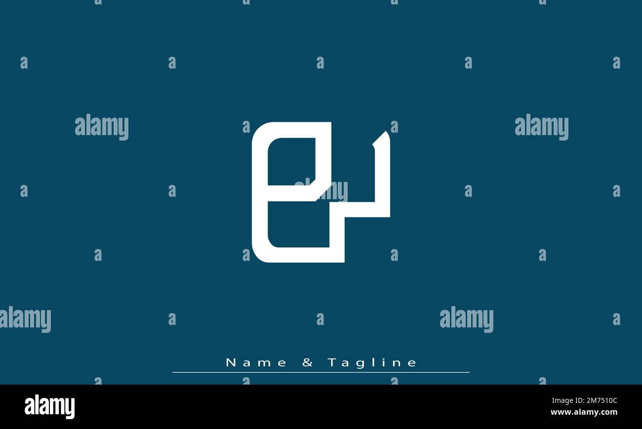 Lettere alfabetiche iniziali logo monogramma PW , WP Illustrazione Vettoriale