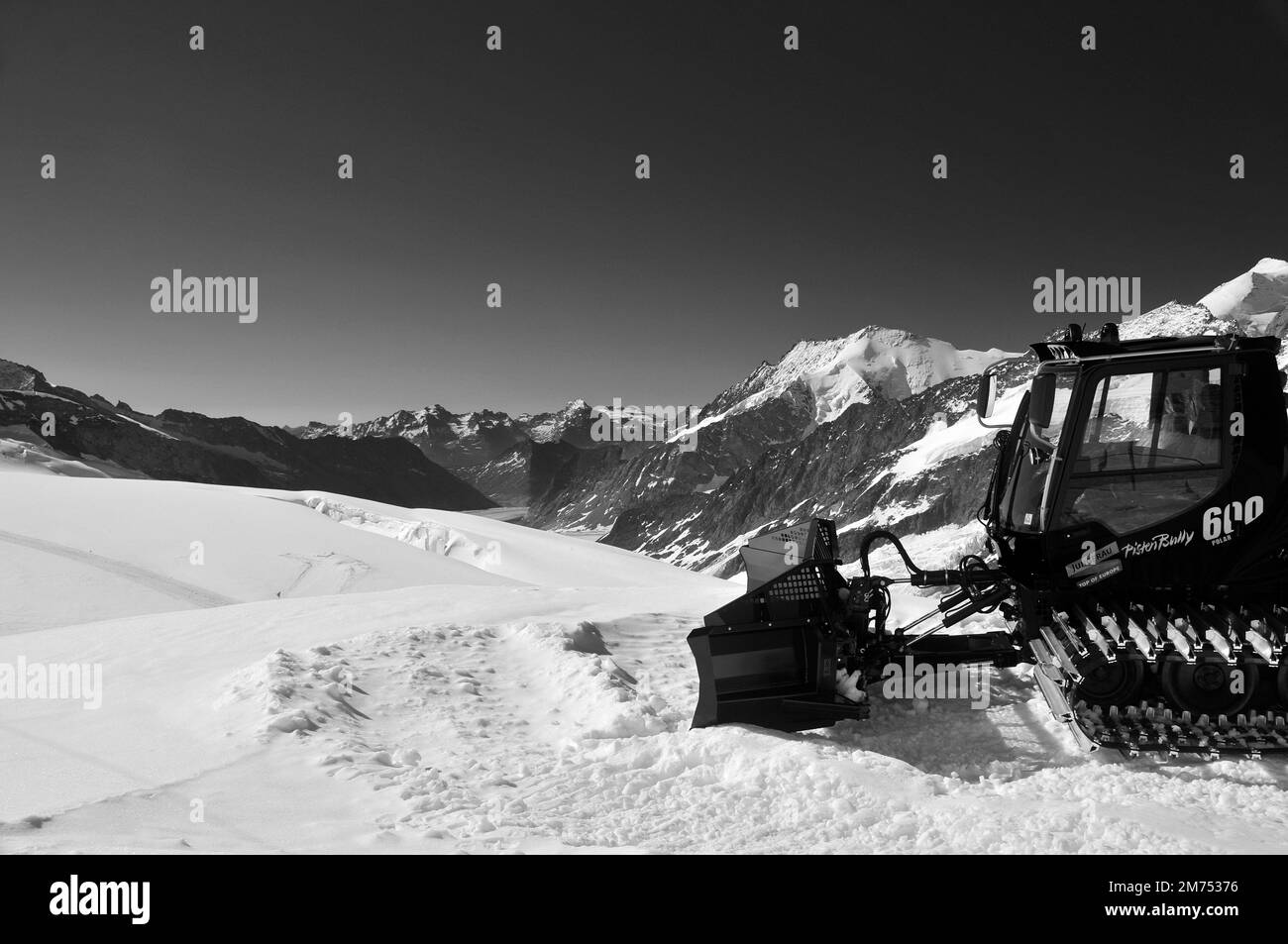In tutta la Svizzera - Jungfraujoch Foto Stock