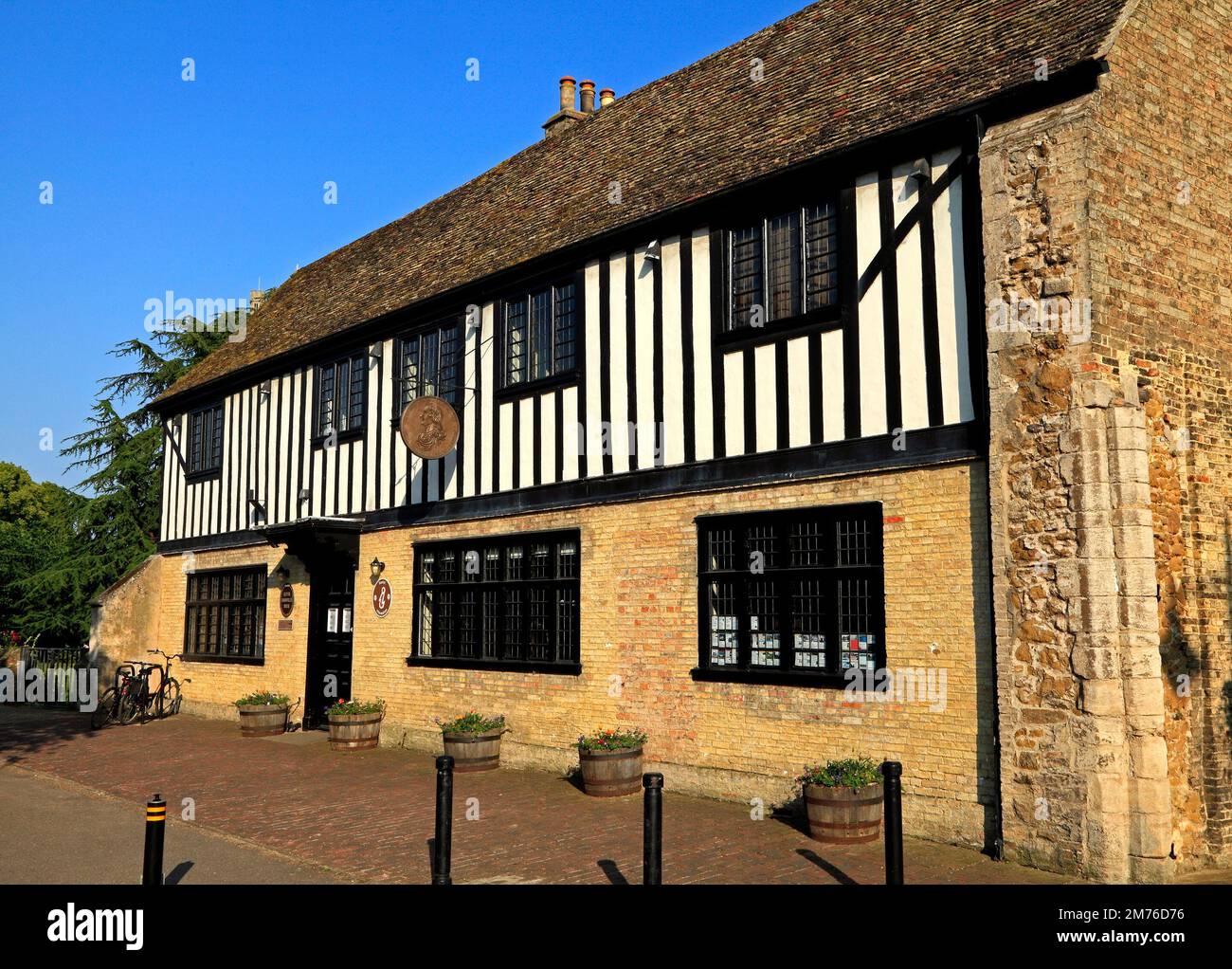 Ely, Oliver Cromwell House, TIC, Cambridgeshire, Inghilterra, REGNO UNITO Foto Stock