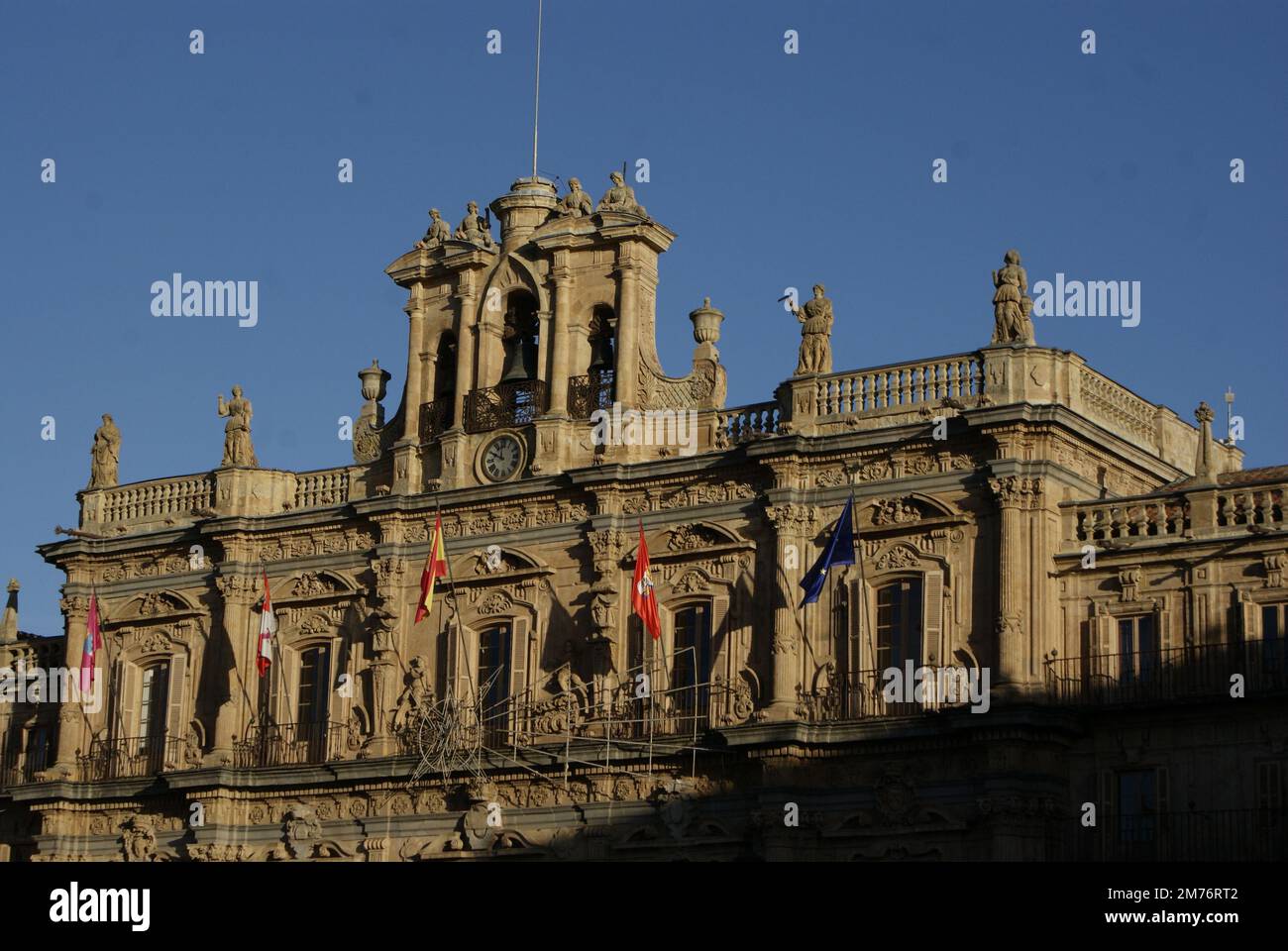 ARCHITECTURE DE SALAMANQUE. Salamanca en espagnol, est une ville de la provincia de Salamanque dans la communauté autonome de Castille-et-le Foto Stock