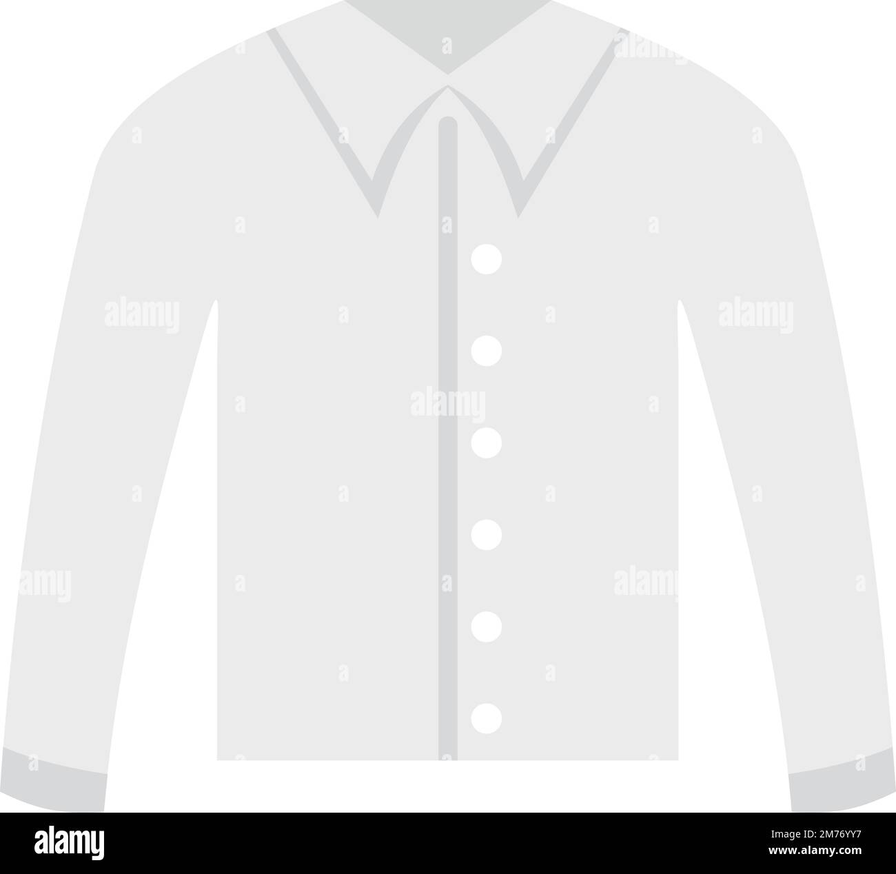 Nuova icona maglia vettore piatto. Abiti uniformi. Gancio per bambini isolato Illustrazione Vettoriale