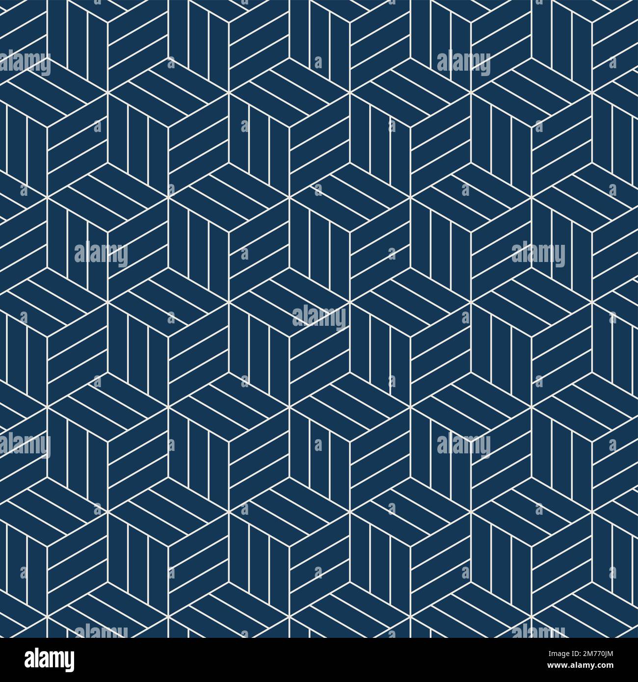 Vettore di pattern geometrico senza cuciture ispirato al giapponese Illustrazione Vettoriale