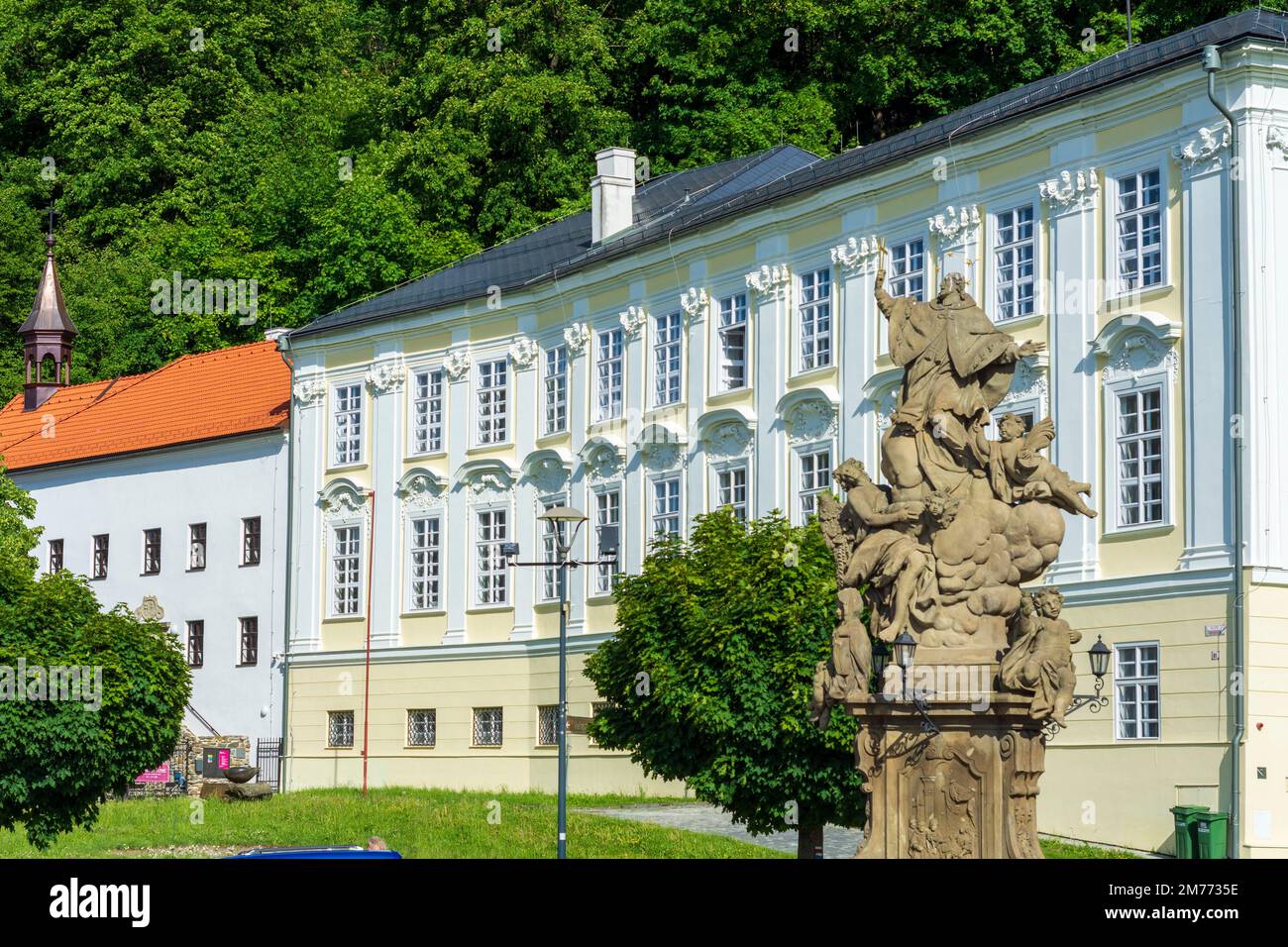 Fulnek: Knurr's Palace in , Moravskoslezsky, Regione Moravo-Slesiana, Regione Mährisch-schlesische, Ceco Foto Stock