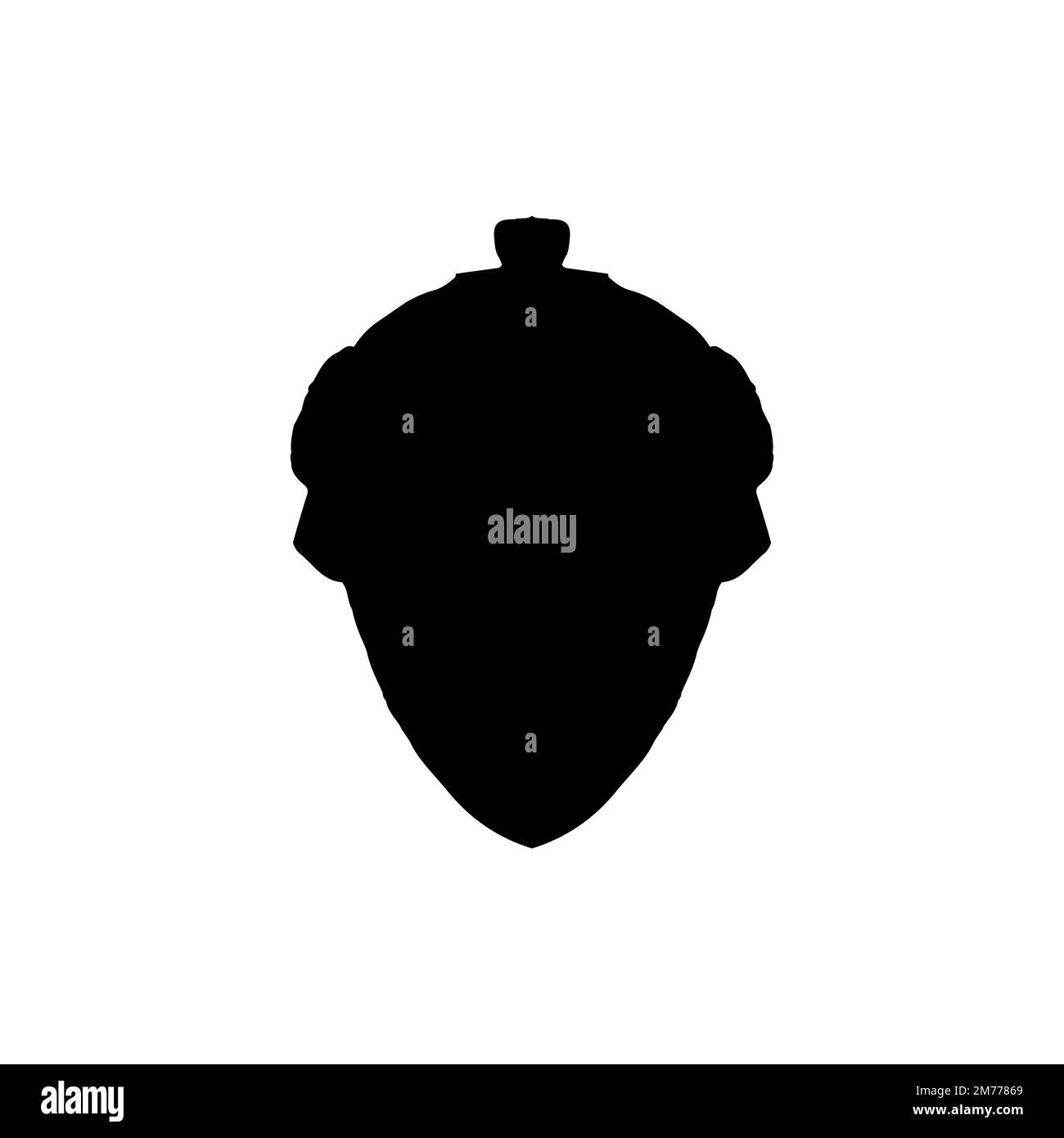 Icona del vaso di argilla. Semplice stile museo storico viaggio grande vendita poster simbolo sfondo. Elemento di design del logo della pentola in argilla. Stampa di t-shirt in terracotta. Illustrazione Vettoriale