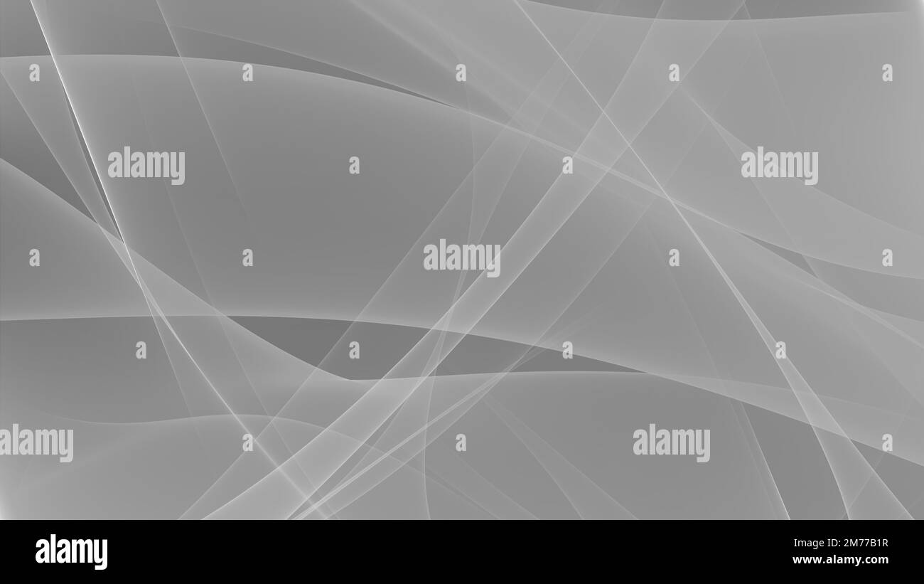 Sfondo astratto Monocromo 8K chiaro, scuro, nero, bianco, grigio, raggio, laser, nebbia, strisce, griglia, quadrato, gradiente Foto Stock
