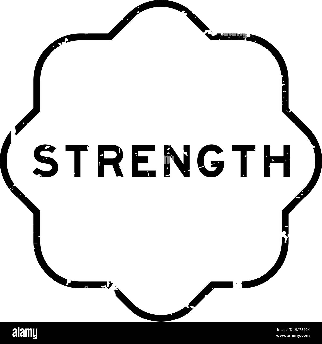 Grunge nero resistenza parola sigillo in gomma timbro su sfondo bianco Illustrazione Vettoriale