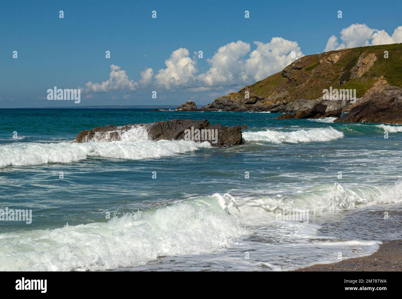 Dollar Cove Gunwalloe Foto Stock