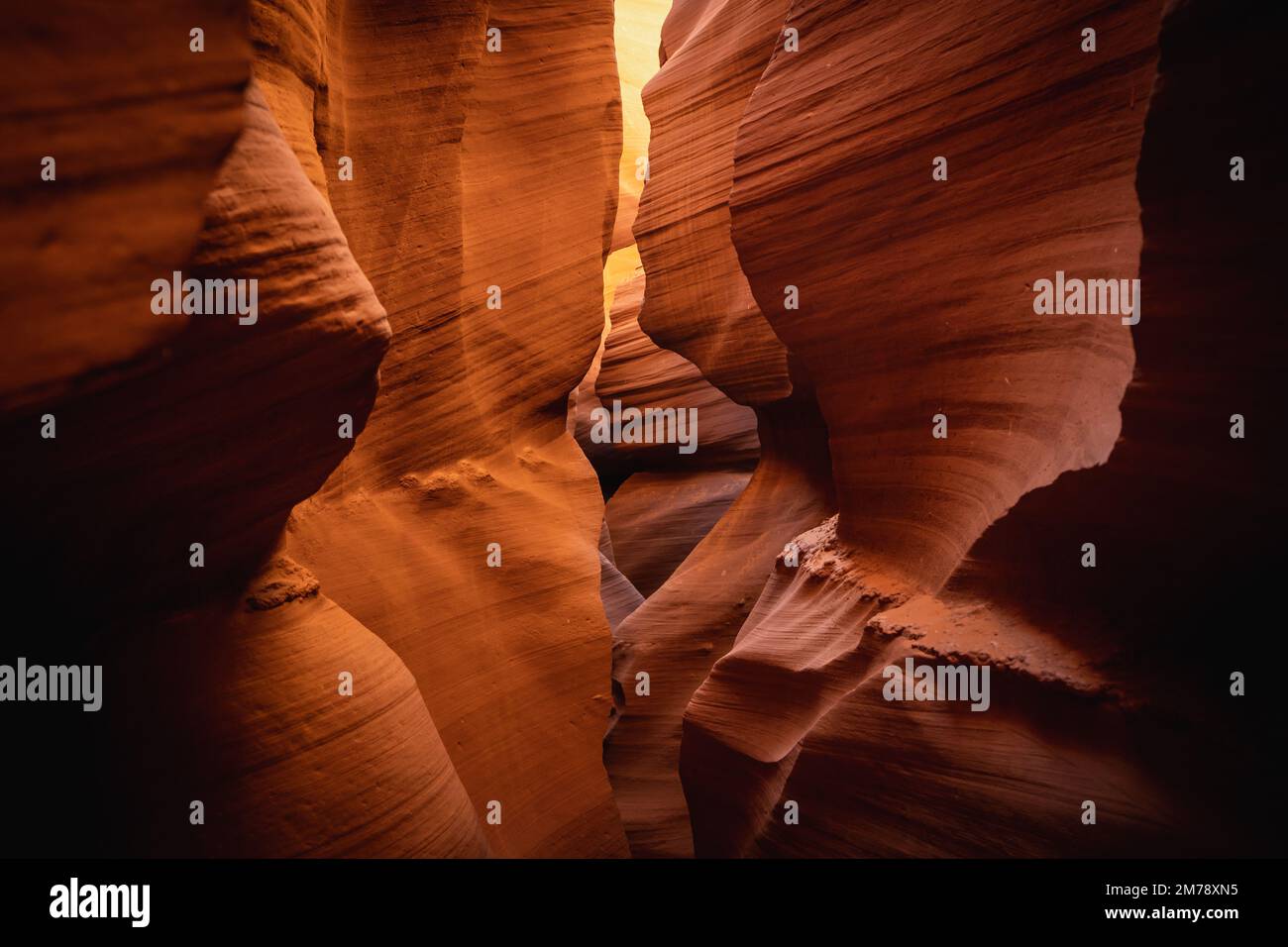 ammira lo stretto canyon delle antilopi Foto Stock