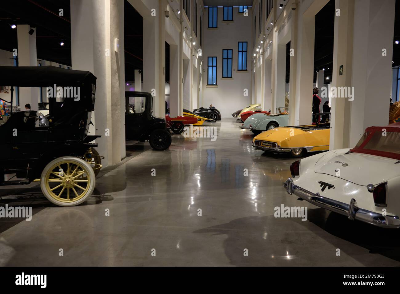 Museo automovilistico, museo dell'automobile di Malaga, Spagna. Foto Stock