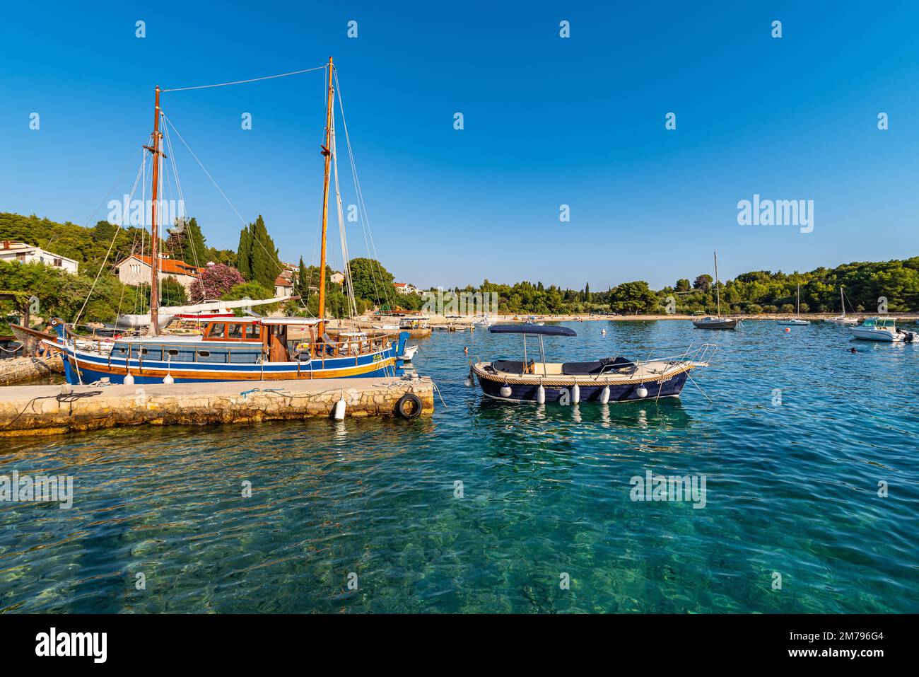 Prvić Šepurine Foto Stock