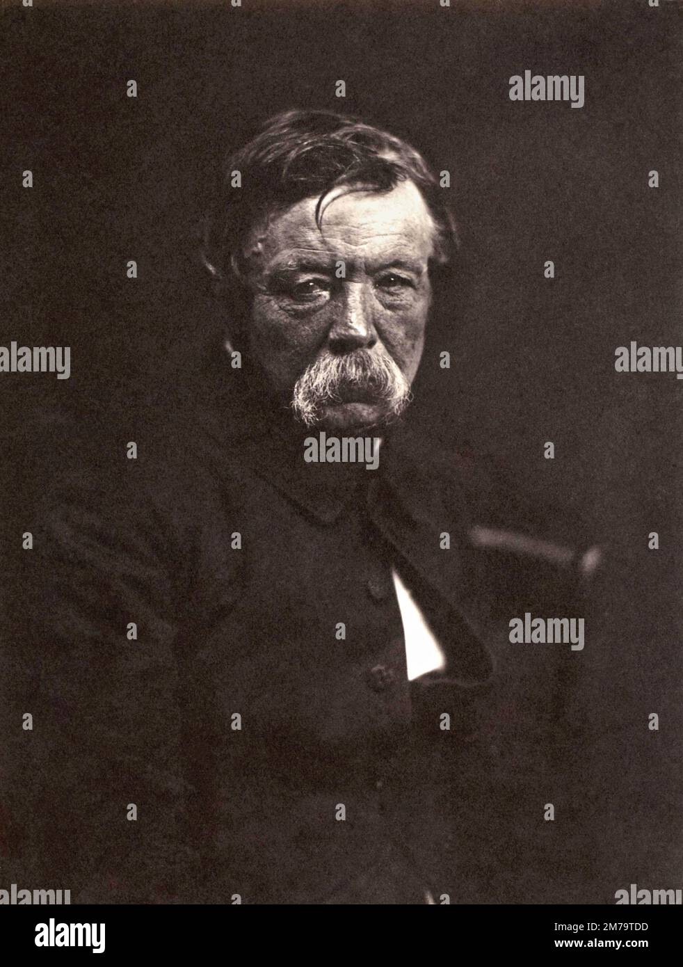 Pierre-Jean David d'Angers (1788 - 1856), scultore, incisore e medaglia francese. Di Édouard Baldus Foto Stock