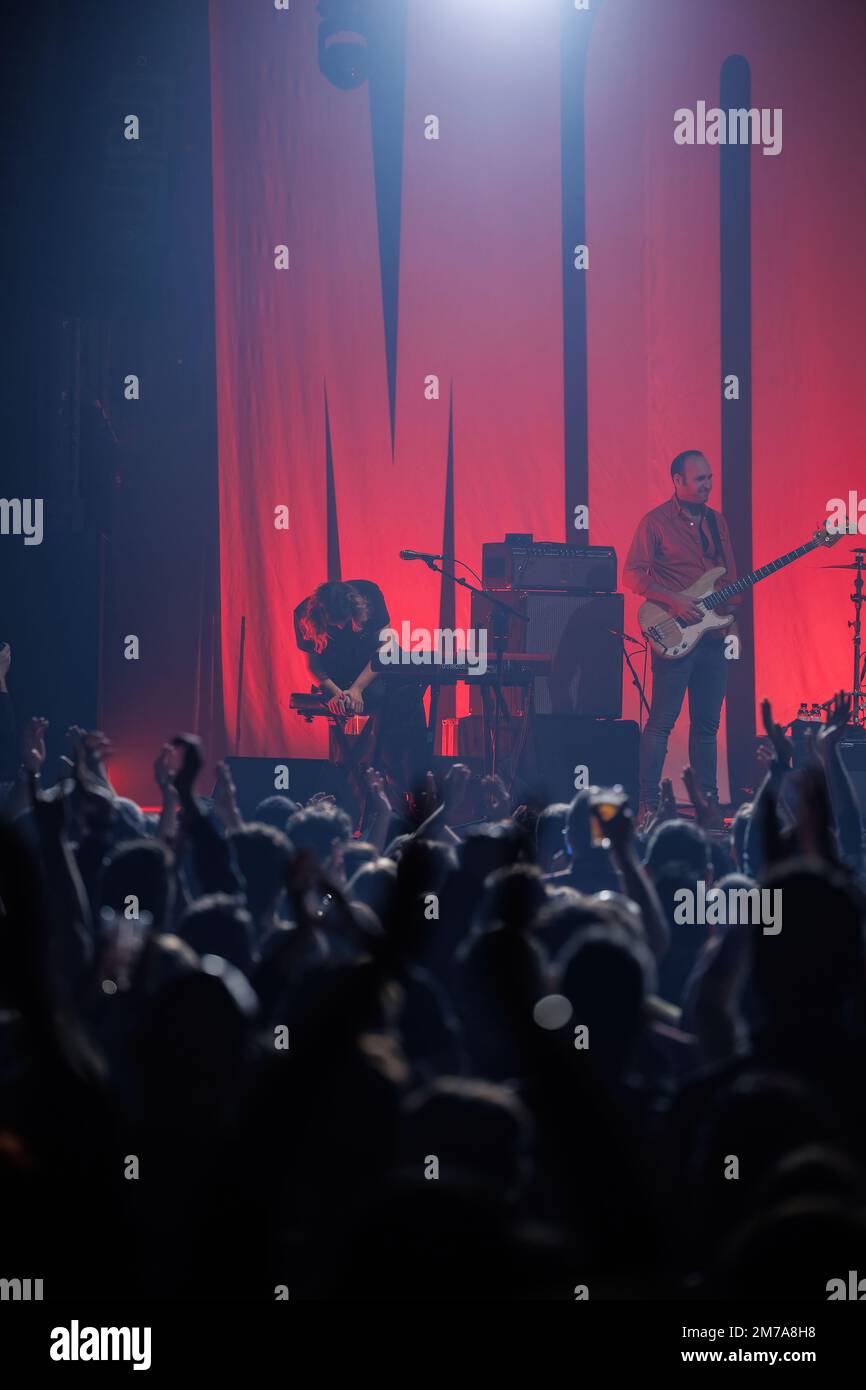 BARCELLONA - DEC 23: Morgan (band) si esibirà in diretta sul palco di Razzmatazz il 23 dicembre 2022 a Barcellona, Spagna. Foto Stock