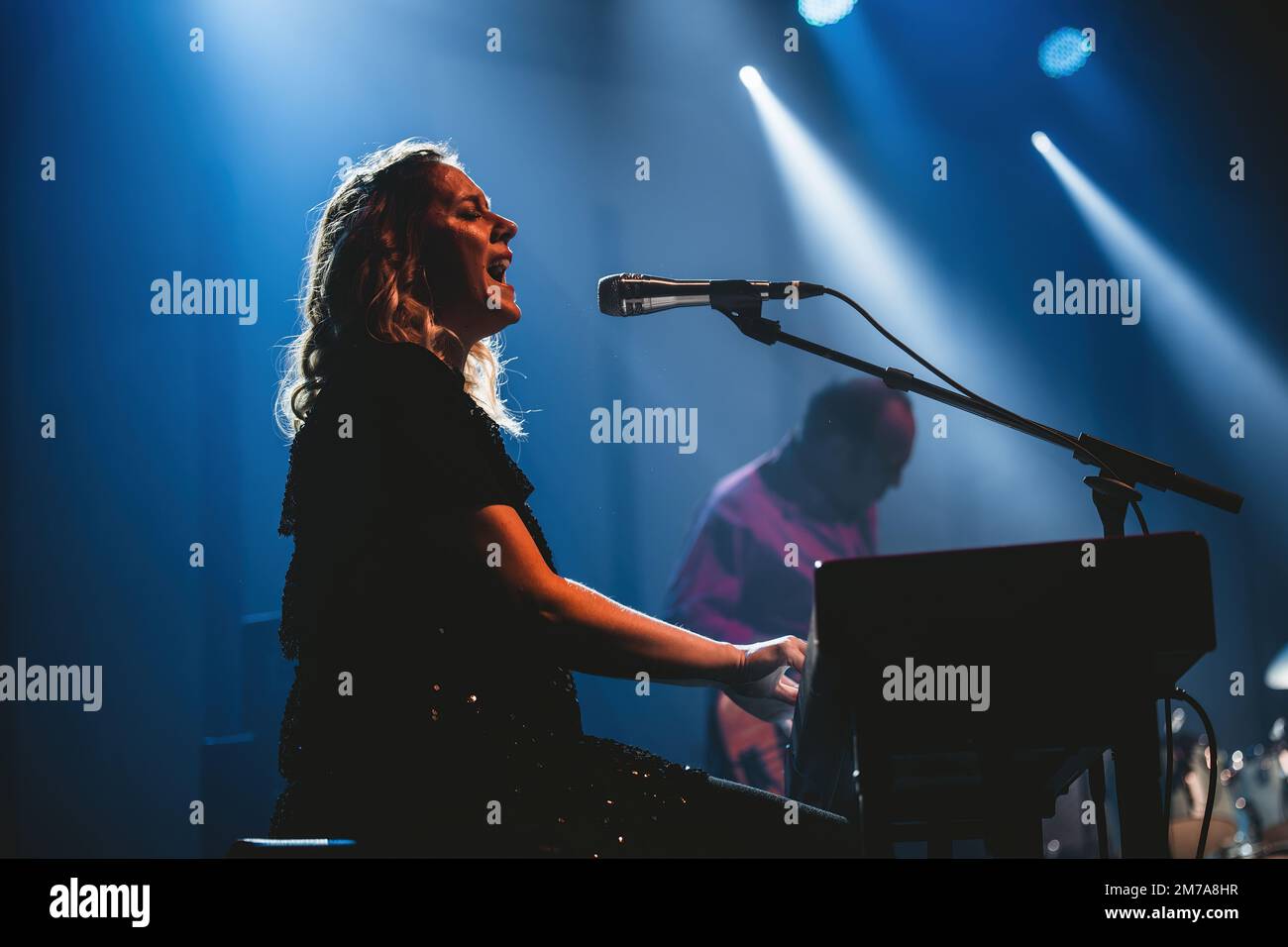 BARCELLONA - DEC 23: Morgan (band) si esibirà in diretta sul palco di Razzmatazz il 23 dicembre 2022 a Barcellona, Spagna. Foto Stock