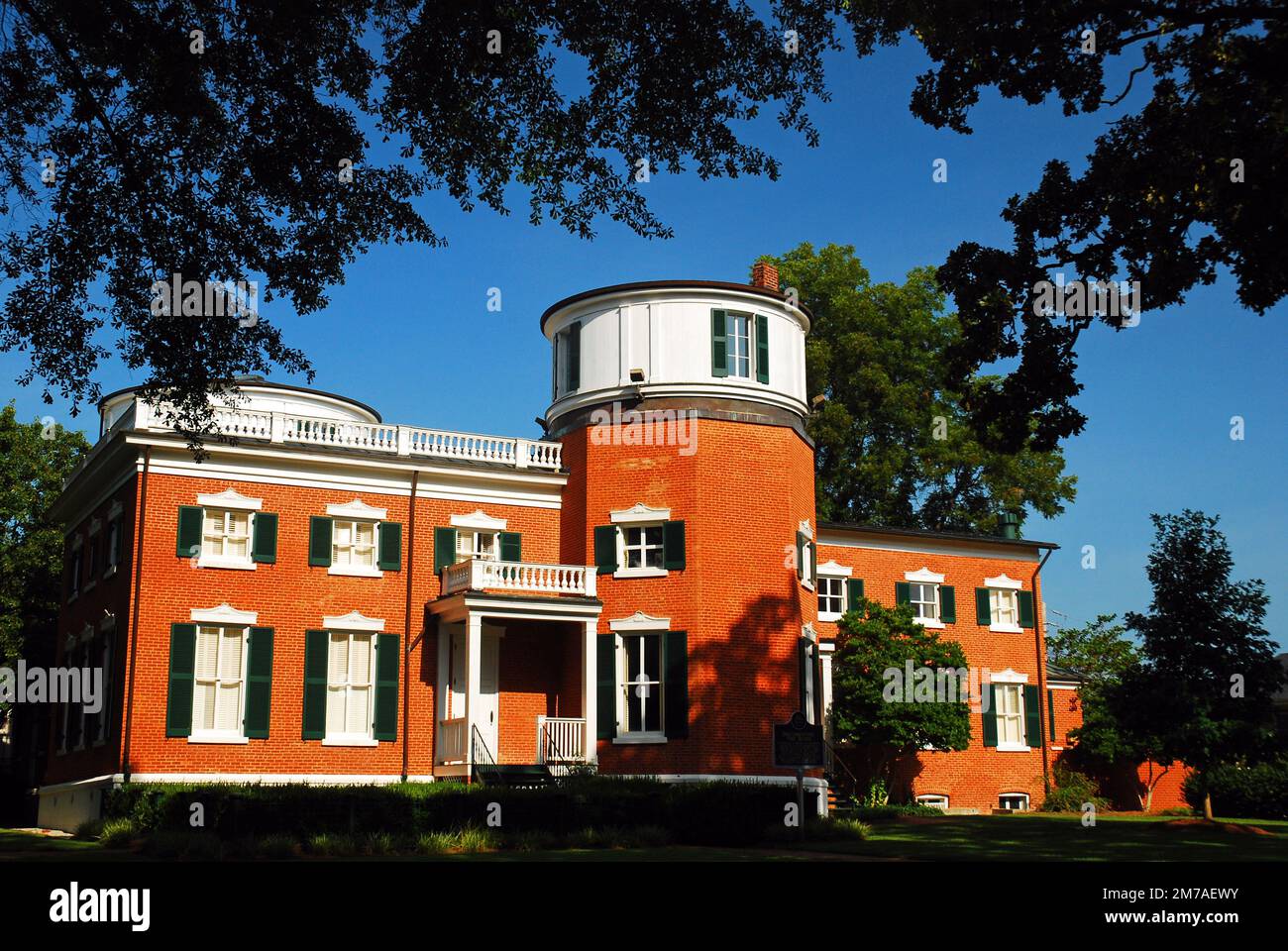 Il Barnard Observatory, nel campus dell'Università del Mississippi, serviva come osservatorio di astronomia del college e come aula di scienza Foto Stock