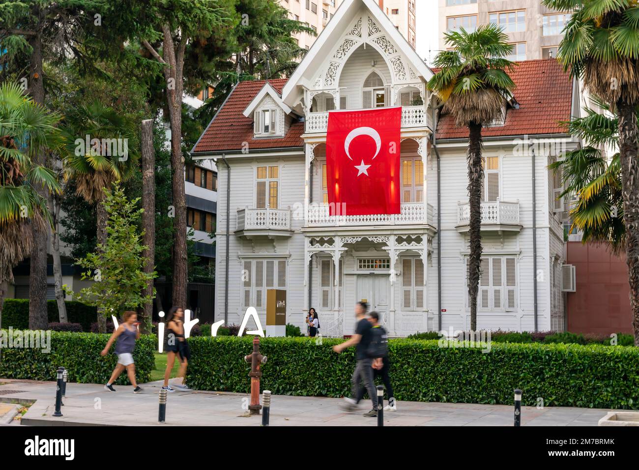 Vitra - fornitura bagno grande negozio, negozio e segno in Kadikoy Istanbul Turchia Foto Stock