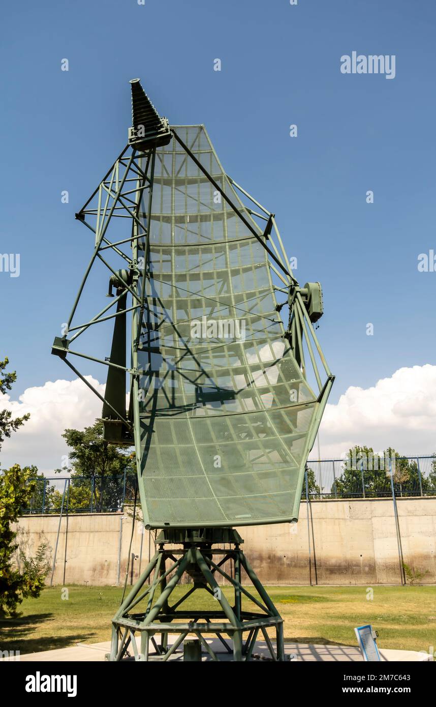 Un radar di altitudine FPS/89. Rilevatore di altezza, radar a lungo raggio. 1952-1962 Foto Stock