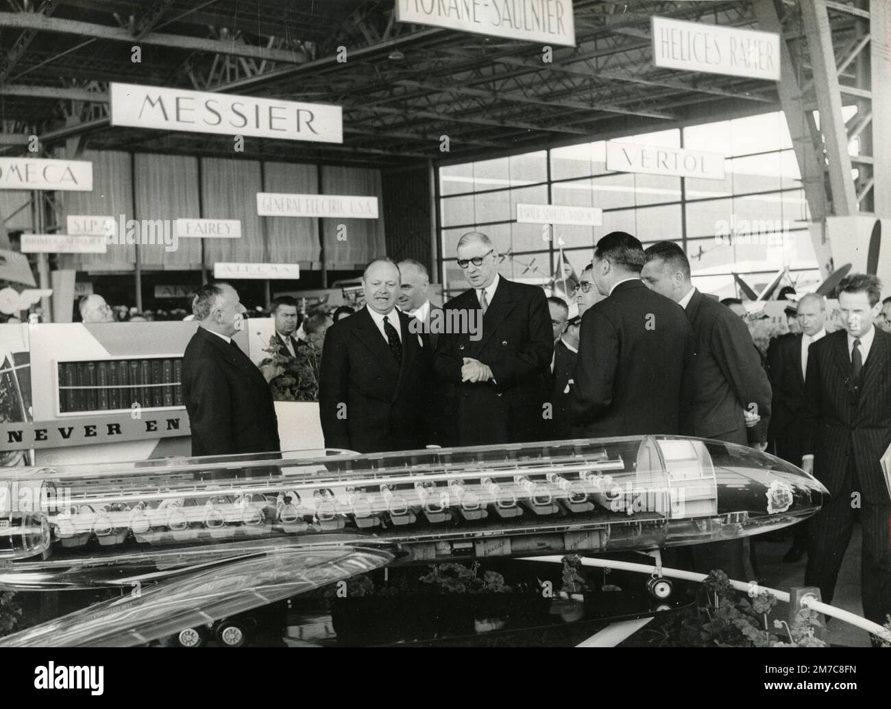 Presidente generale e politico francese Charles De Gaulle, Francia 1960s Foto Stock