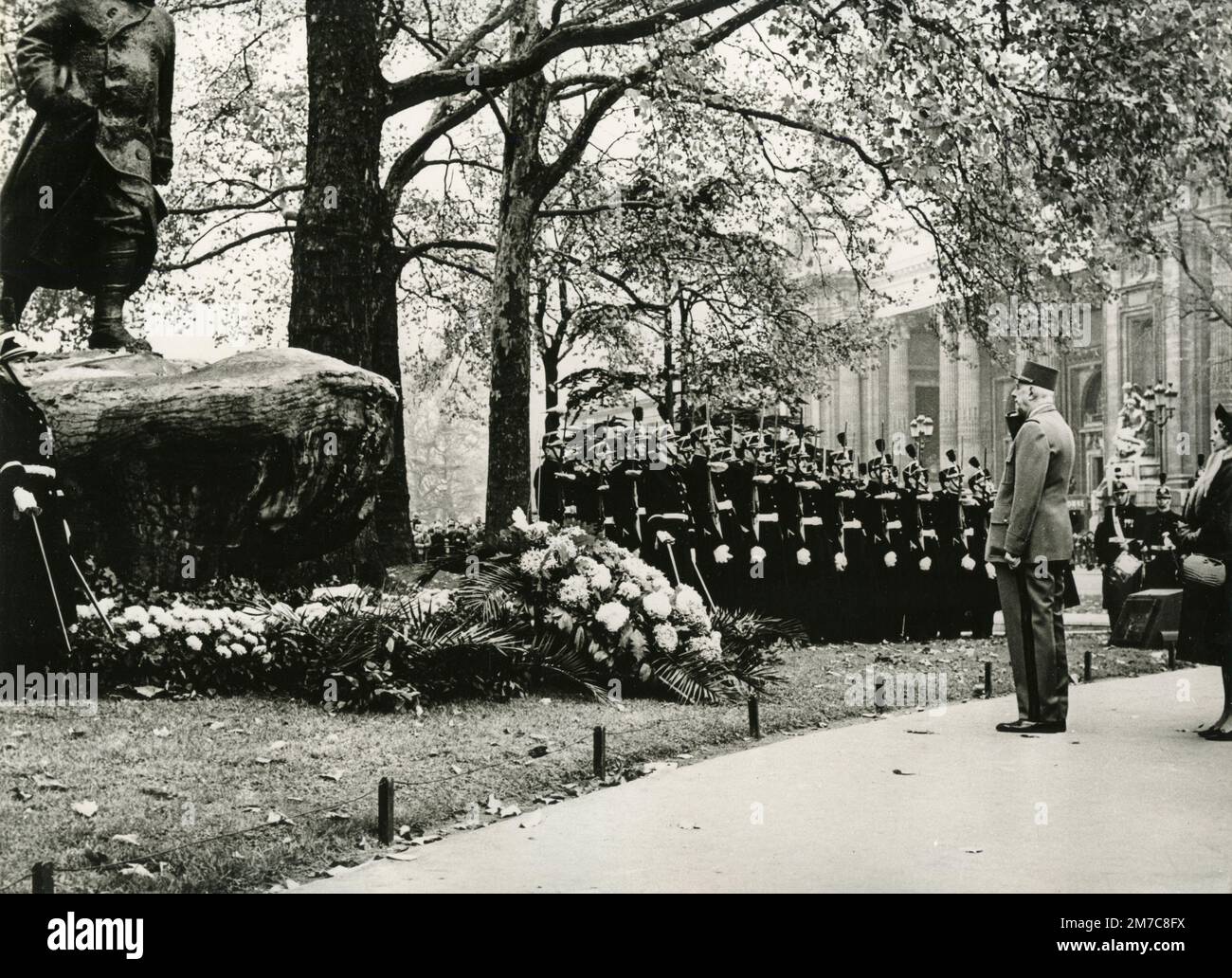 Presidente generale e politico francese Charles De Gaulle, Francia 1960s Foto Stock