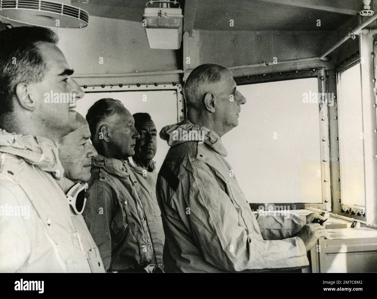 Presidente generale e politico francese Charles De Gaulle, Francia 1960s Foto Stock
