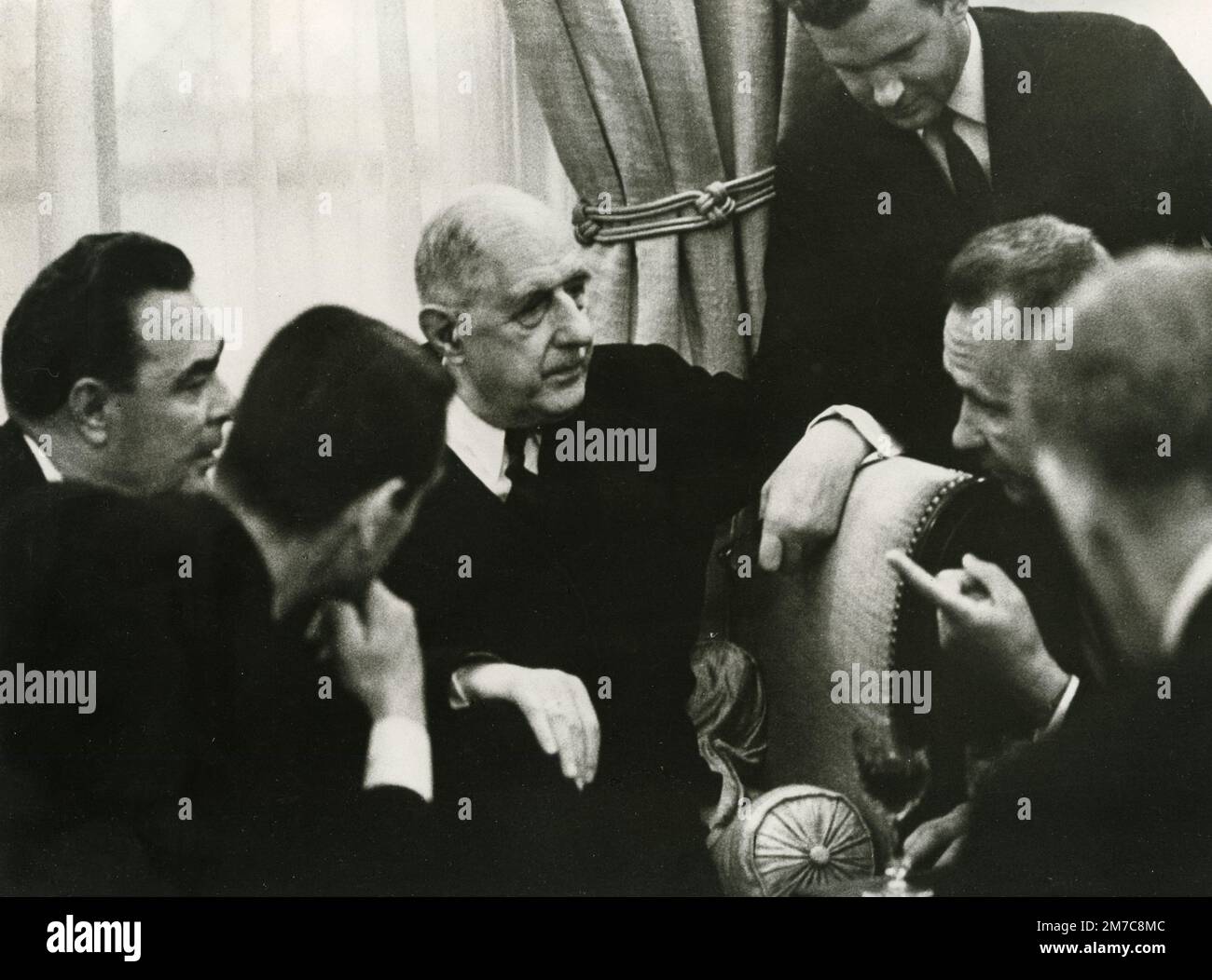 Presidente generale e politico francese Charles De Gaulle, Francia 1960s Foto Stock