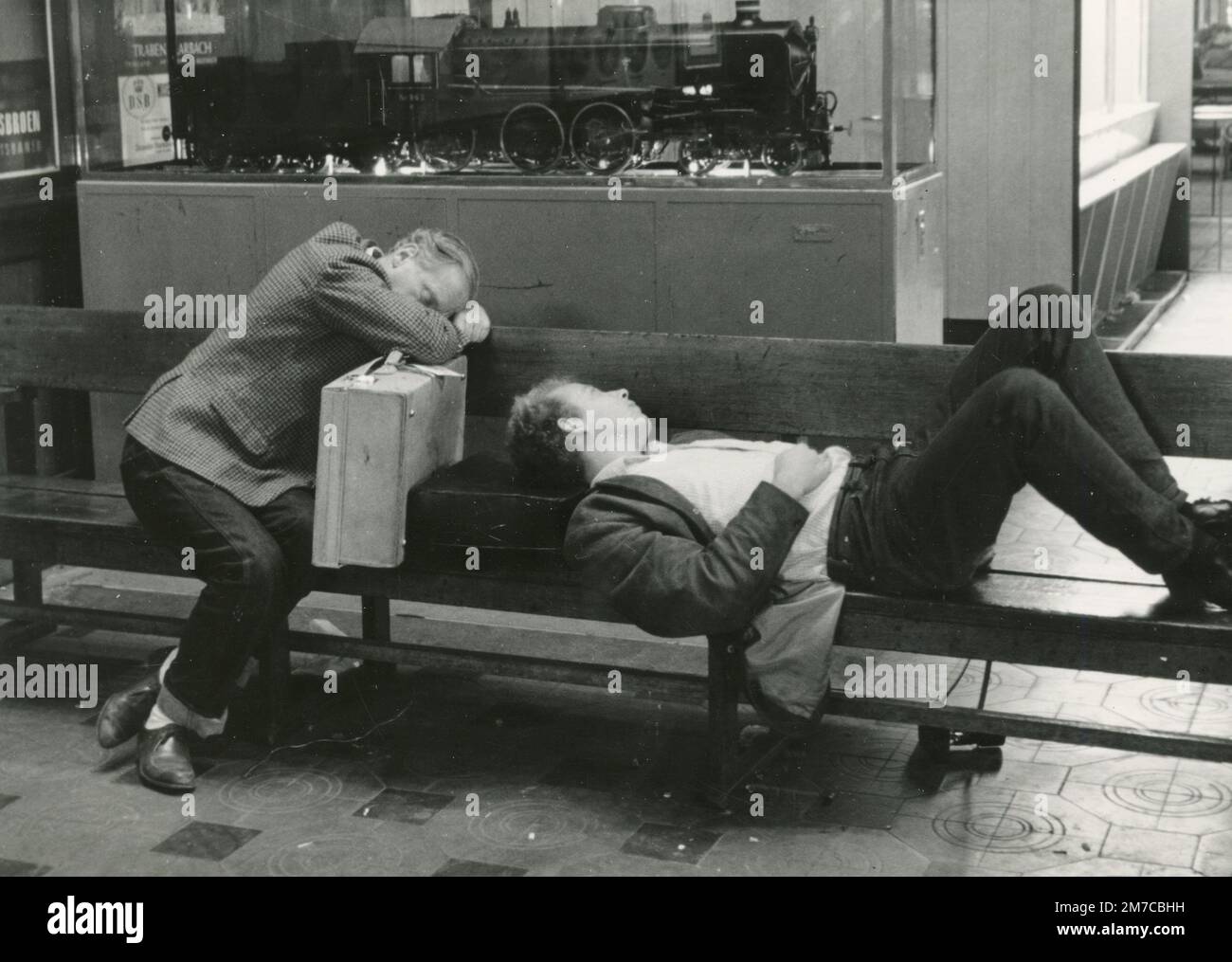 Scena del film danese incontra i danesi (Hurra for os), Danimarca 1963 Foto Stock